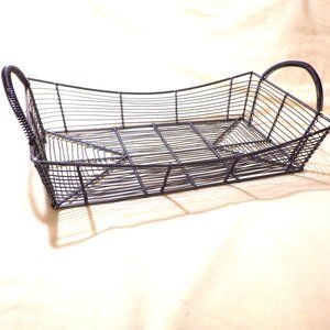 Remarkable, Handy ~~~ WIRE BASKET / Handles ~~~